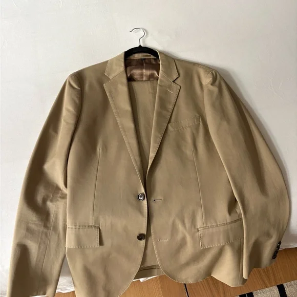 J. Crew Men's Khaki Suit - Picture 1 of 7